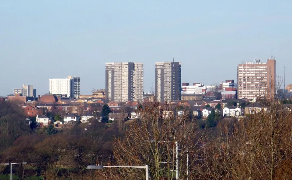 Preston city centre